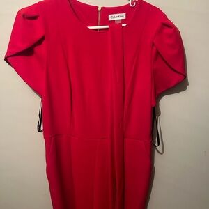 Red jumpsuit